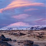 close-up of geothermal activity