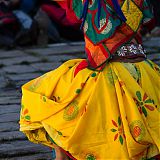 Performer at Tsechu