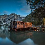 Boathouse at Lago di Braies
