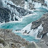 Glacial river in the Khumbu
