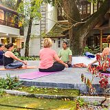 Yoga at the Secret Garden Hotel