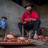 Gypsy coppersmiths in Transylvania