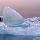 Ice floating in Jökulsárlón