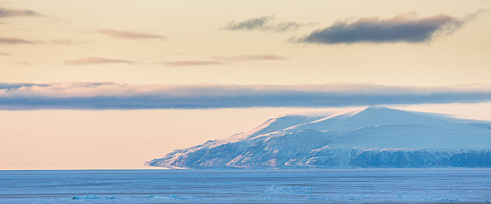 View across Uummannaq Fjord