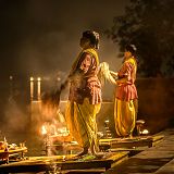 Aarti ceremony