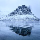 Mountains reflected