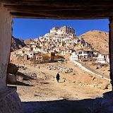 Gurinder wandering towards Chemrey Monastery