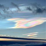 Nacreous clouds
