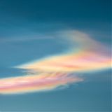 Nacreous clouds