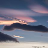 Nacreous clouds