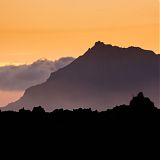 Stapafell at sunset