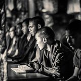 Morning prayer Lamayuru Monastery